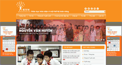 Desktop Screenshot of nguyenvanhuyen.edu.vn